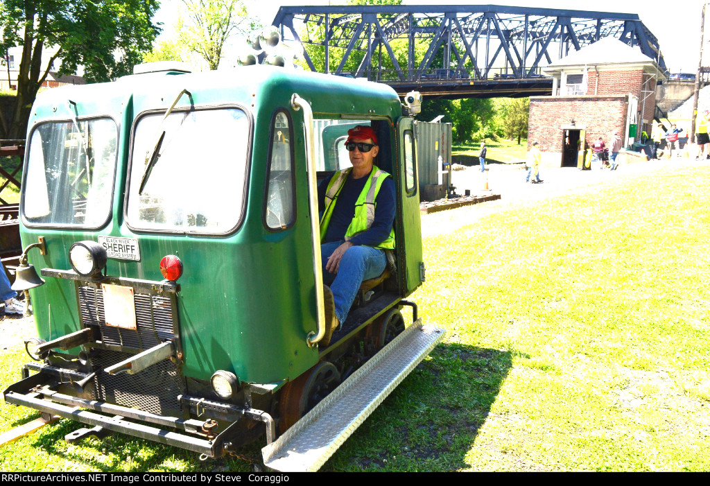 Taking a Seat in His Speeder